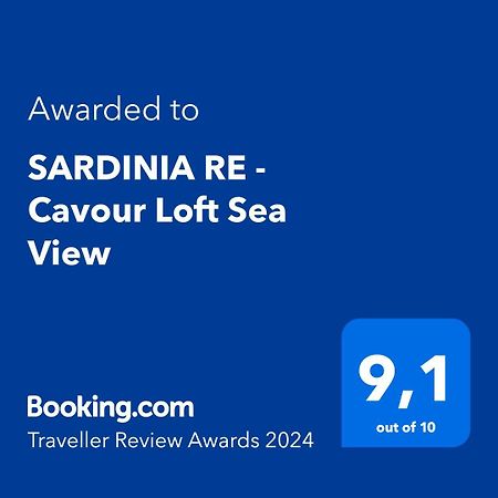 Sardinia Re - Cavour Loft Sea View Apartman Alghero Kültér fotó
