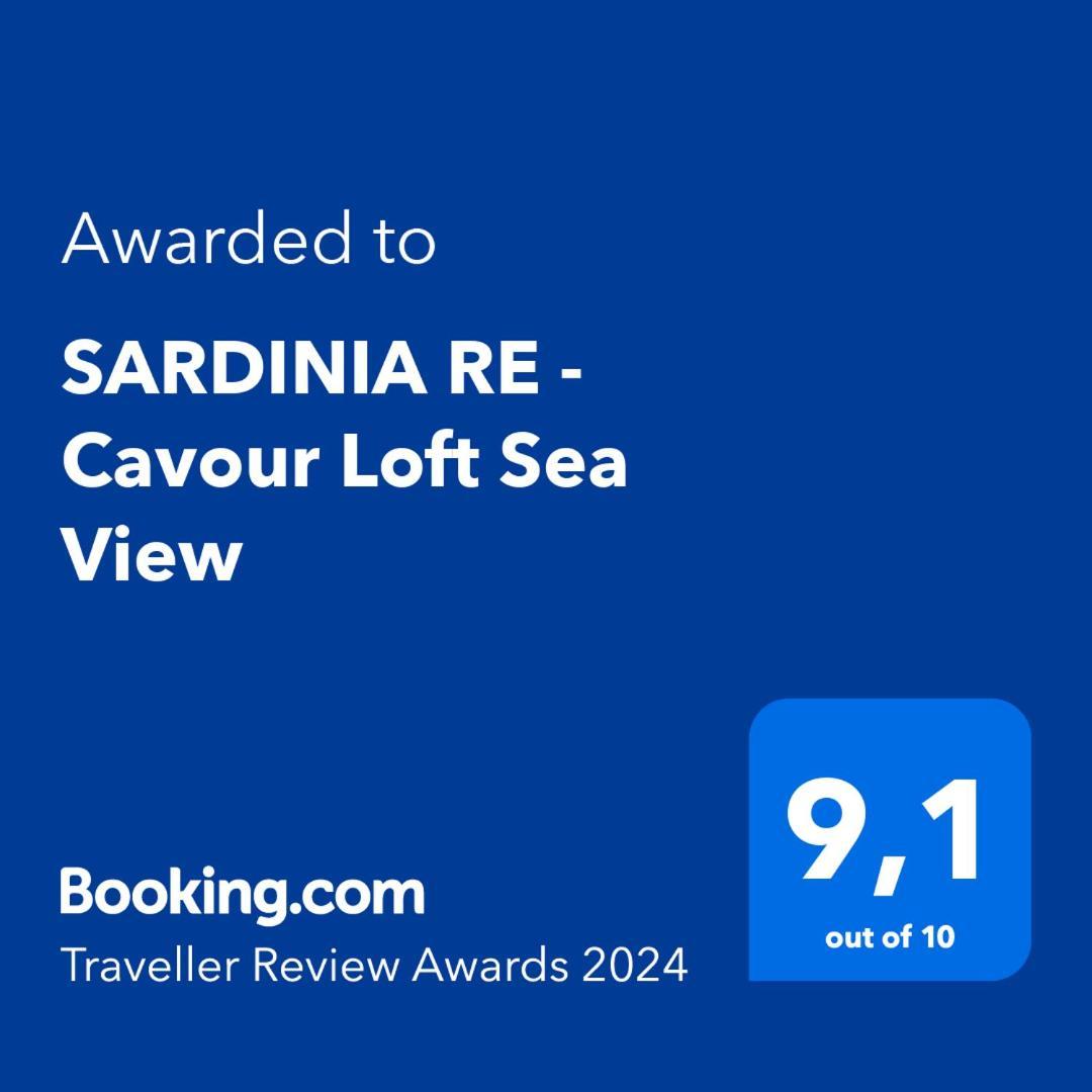 Sardinia Re - Cavour Loft Sea View Apartman Alghero Kültér fotó
